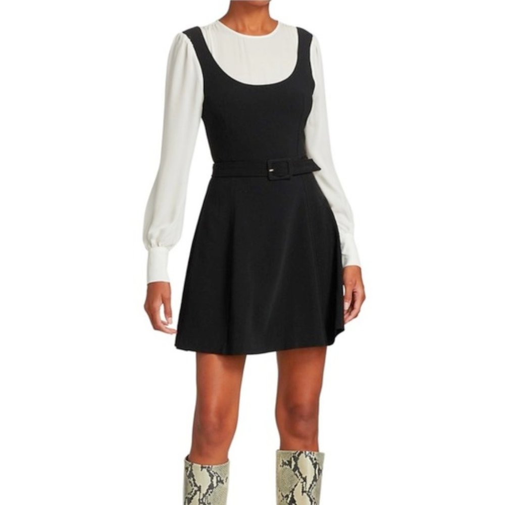 Cinq à Sept | Leila Long-Sleeve Skater Dress